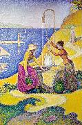 Paul Signac Women at the Well Sweden oil painting reproduction